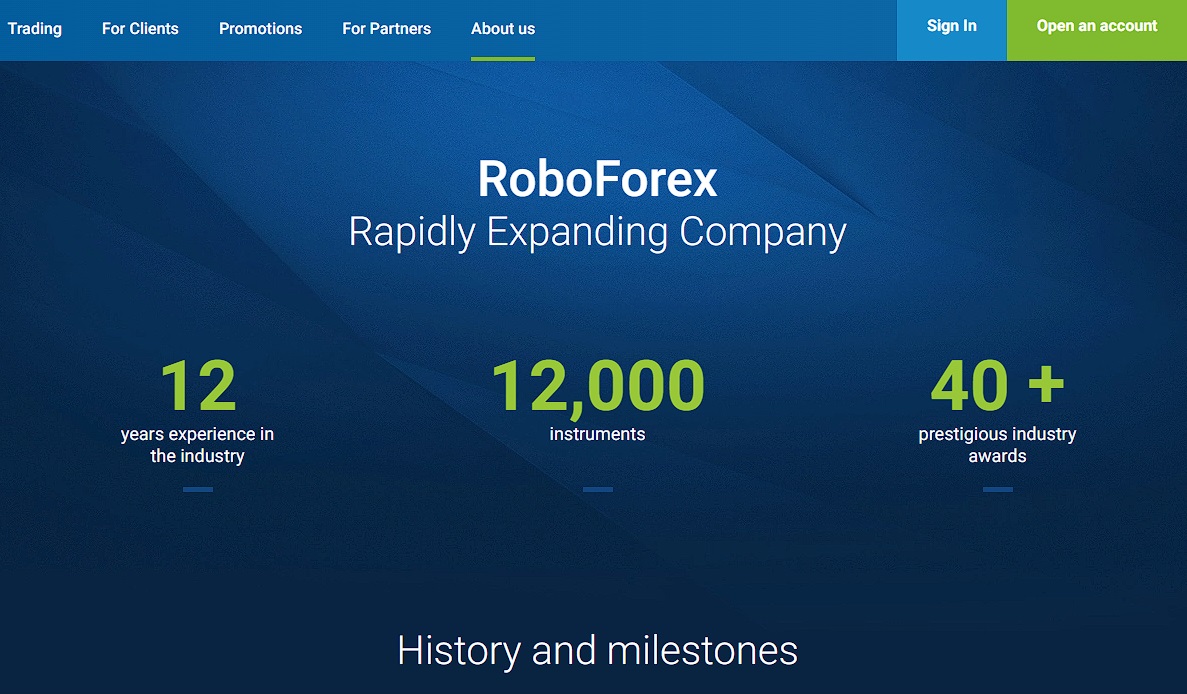 Roboforex company